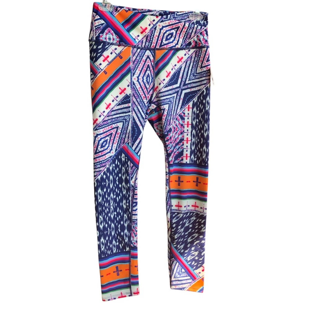 Free People Movement Ashford High Rise Lose Control Leggings Sz M —#038 - Picture 1 of 16